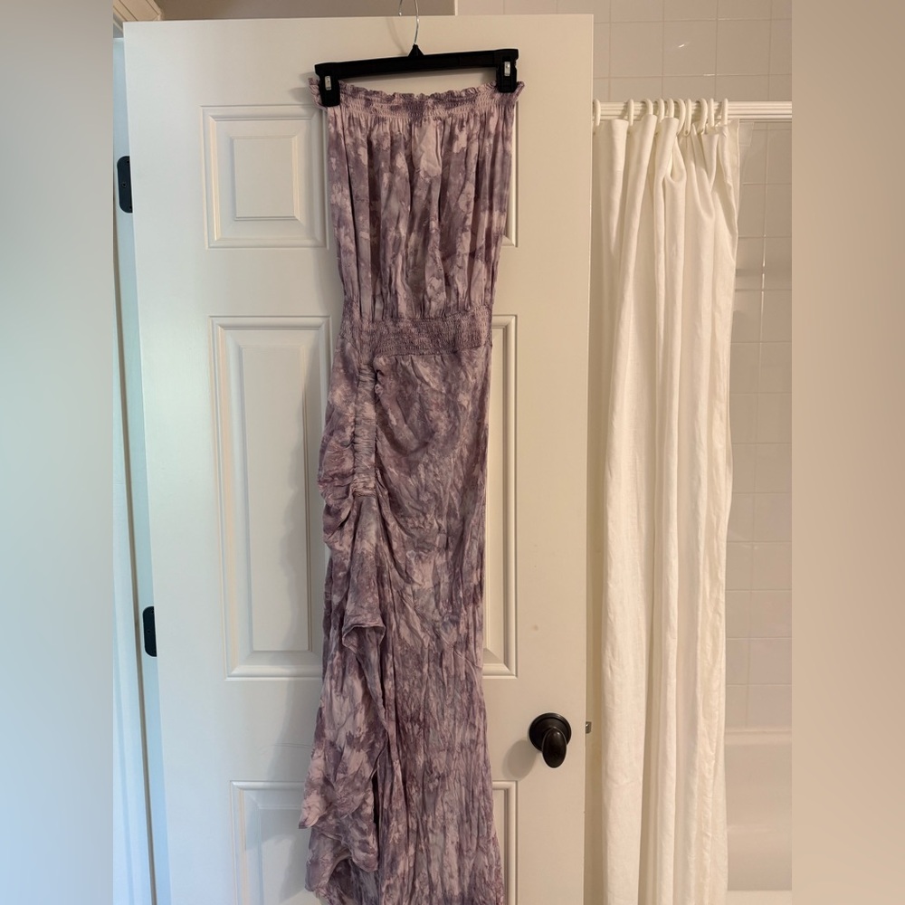 Young Fabulous & Broke Lavender Maxi Dress